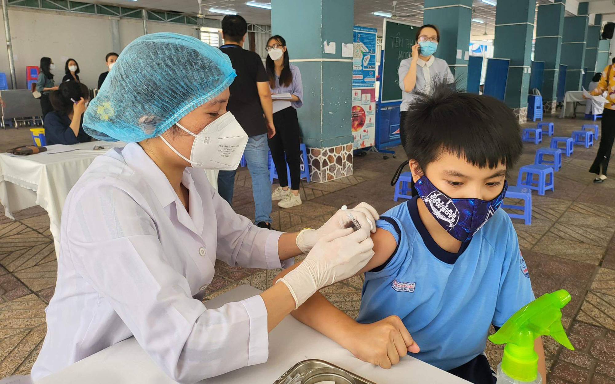 TP.HCM: Tiêm vaccine Covid-19 an toàn cho hơn 10.000 học sinh lớp 6