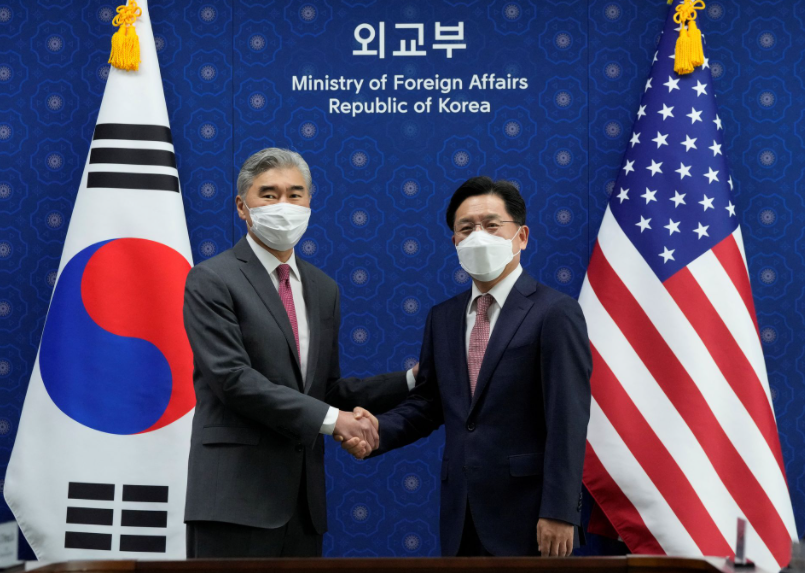 Mỹ và Hàn Quốc tuyên bố sẽ có biện pháp &quot;răn đe chung&quot; đối với những cuộc thử nghiệm vũ khí của Triều Tiên - Ảnh 1.
