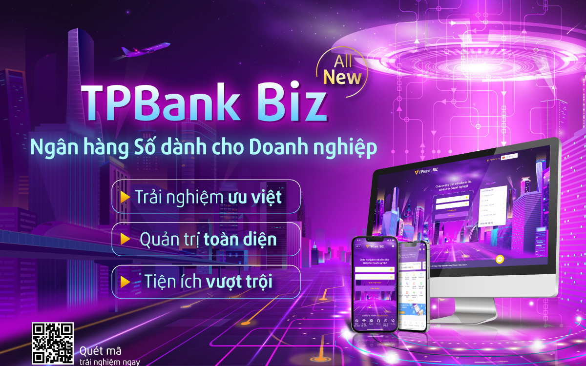 TPBank ra mắt ứng dụng ngân hàng của tương lai dành riêng cho doanh nghiệp - TPBank Biz