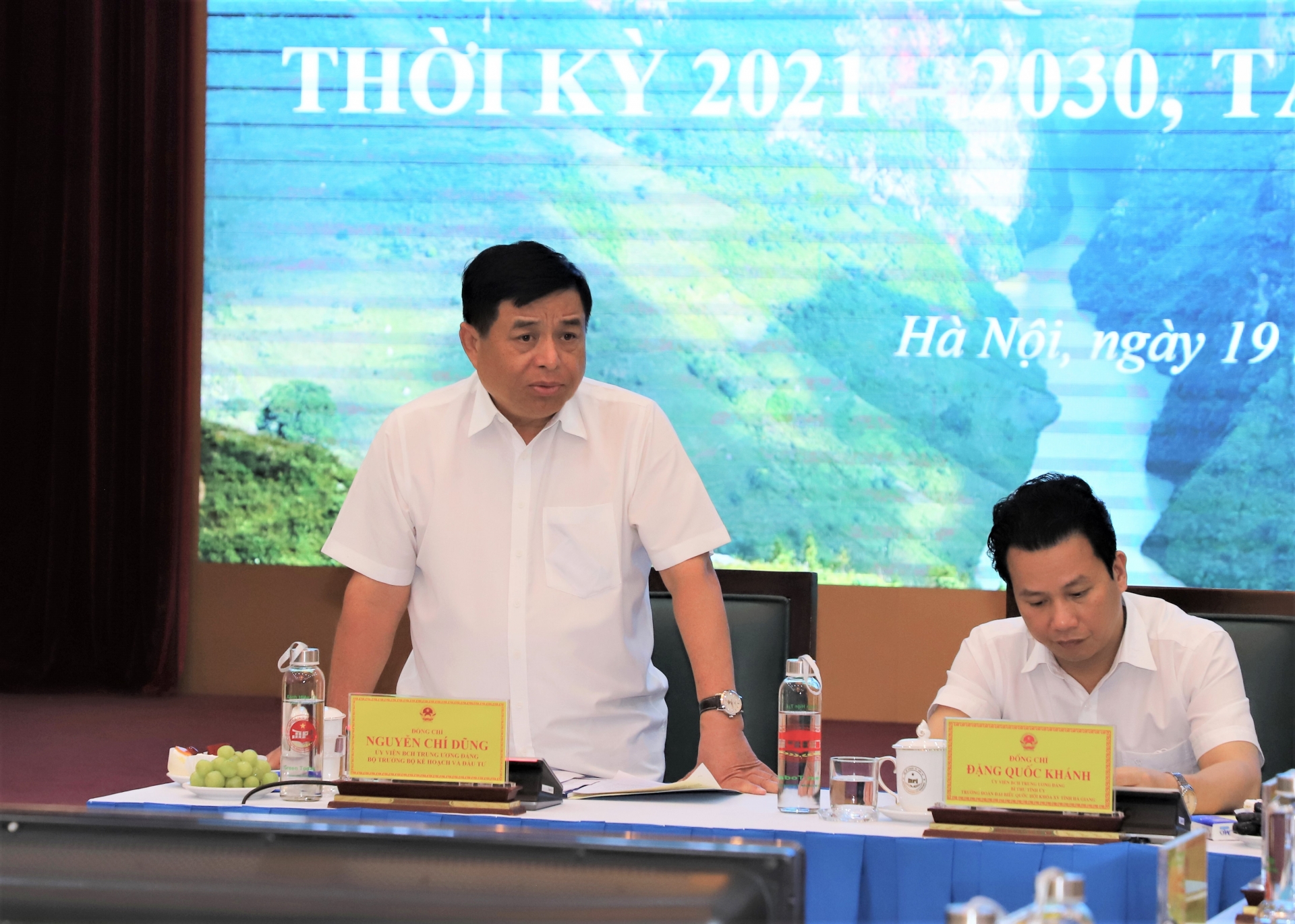 Hà Giang: Hội thảo tham vấn về quy hoạch tỉnh thời kỳ 2021-2030, tầm nhìn đến năm 2050 - Ảnh 1.