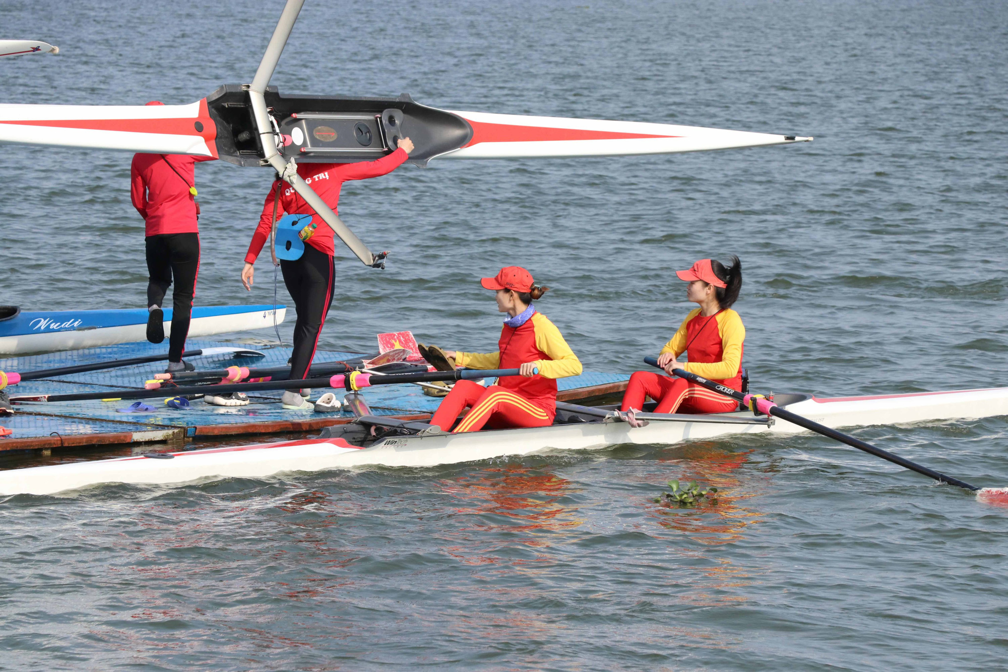 Đấu trường đua thuyền hiện đại ở Hải Phòng sẵn sàng cho cuộc tranh tài hai môn Rowing và Canoeing Ở SEA Games 31 - Ảnh 1.