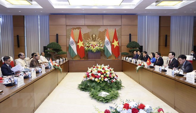 Chủ tịch Quốc hội chứng kiến khai trương đường bay mới Việt Nam-Ấn Độ  - Ảnh 9.