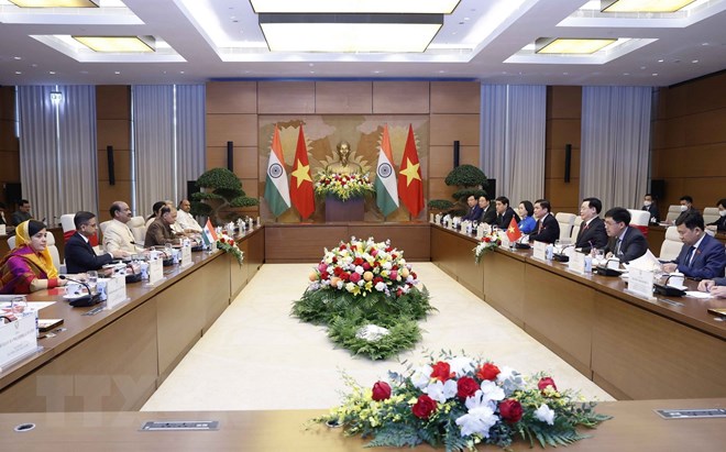 Chủ tịch Quốc hội chứng kiến khai trương đường bay mới Việt Nam-Ấn Độ  - Ảnh 10.