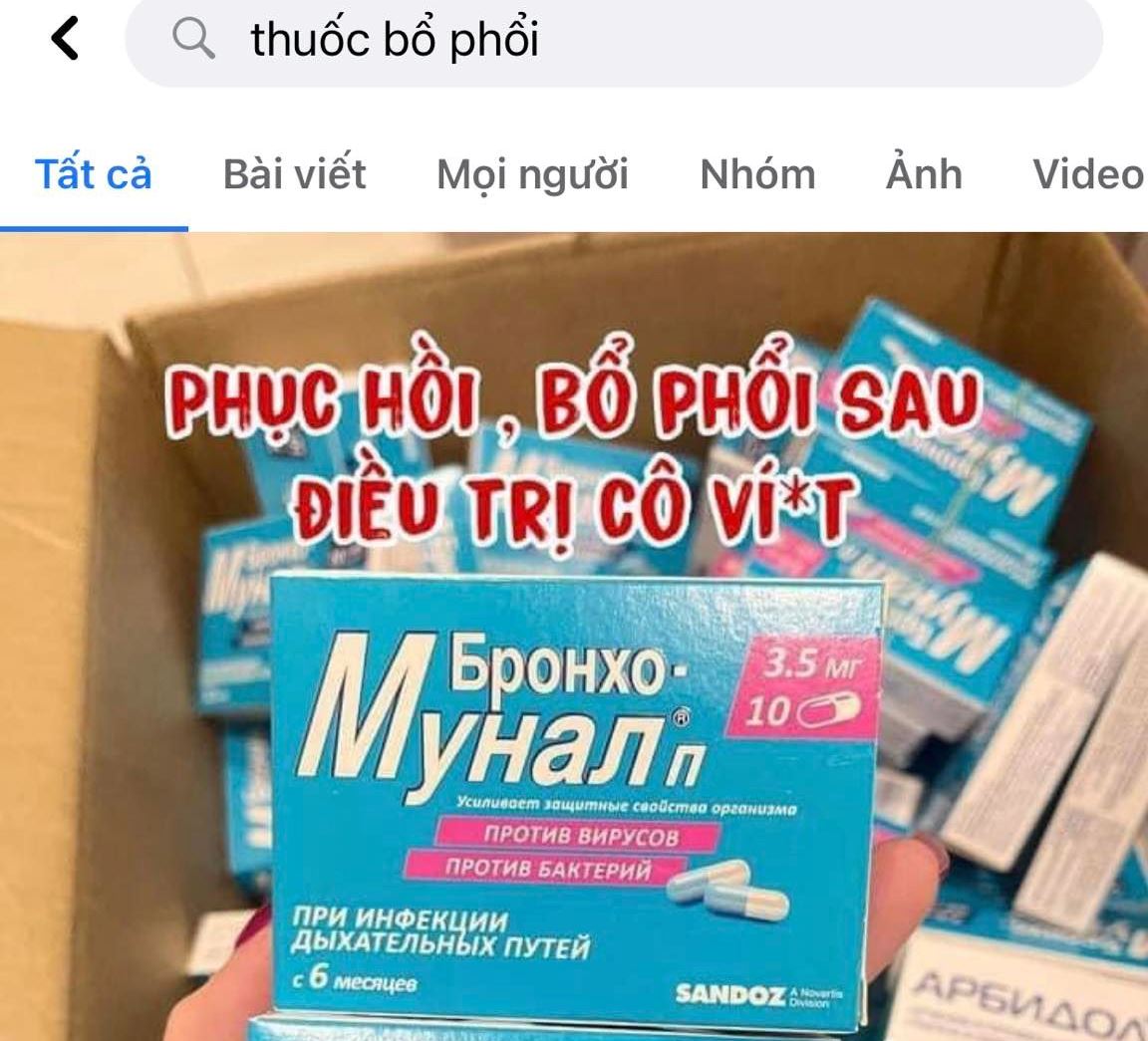 Loạn các sản phẩm &quot;ăn theo&quot; hậu Covid-19: &quot;Mê trận&quot; các loại thuốc bổ phổi, thanh lọc phổi (bài 1) - Ảnh 4.