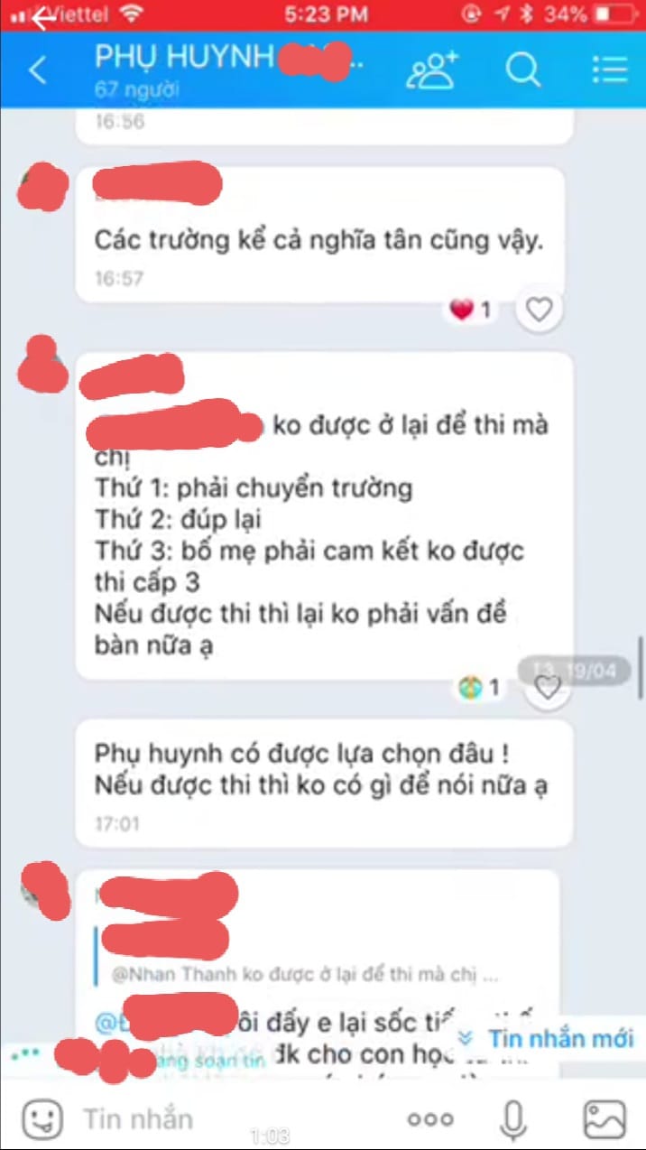 Thực hư trường ở Hà Nội &quot;ngồi quây&quot; phụ huynh bắt ký đơn không thi tốt nghiệp vì &quot;sợ ảnh hưởng thành tích&quot; - Ảnh 2.