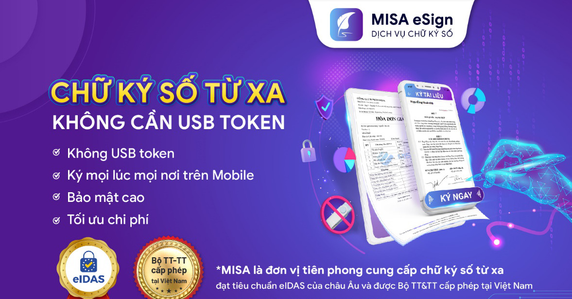 Many businesses choose MISA eSign remote digital signature for convenient transactions