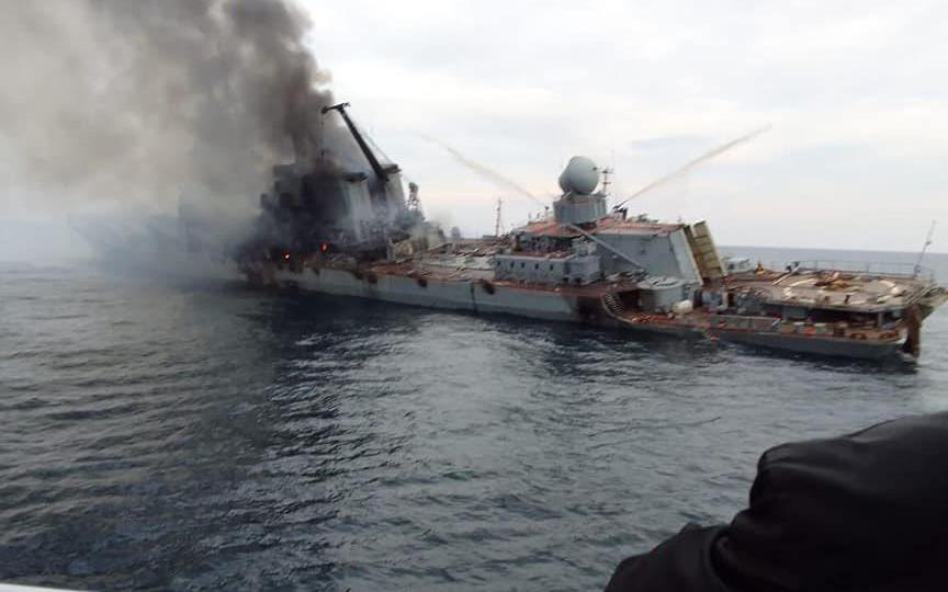 Nóng: Hé lộ manh mối mới đầy bất ngờ vụ tàu tuần dương Nga bị chìm