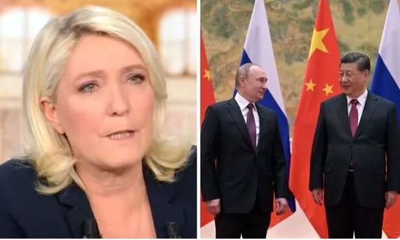 Bà Le Pen lo ngại lệnh cấm vận đối với Nga có thể đẩy nước này về phía Trung Quốc - Ảnh 1.