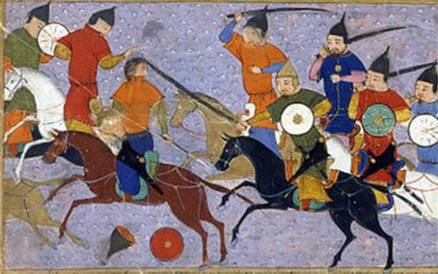 How did Genghis Khan’s army “trample” China?