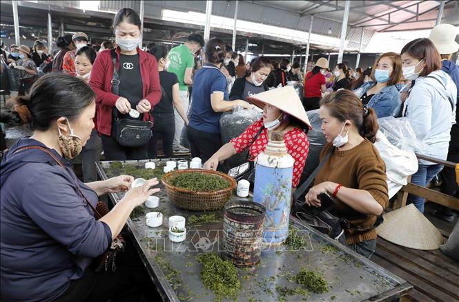 Chợ Việt xưa nay: Độc đáo chợ chè Phúc Xuân mỗi tháng hop 9 phiên - Ảnh 6.