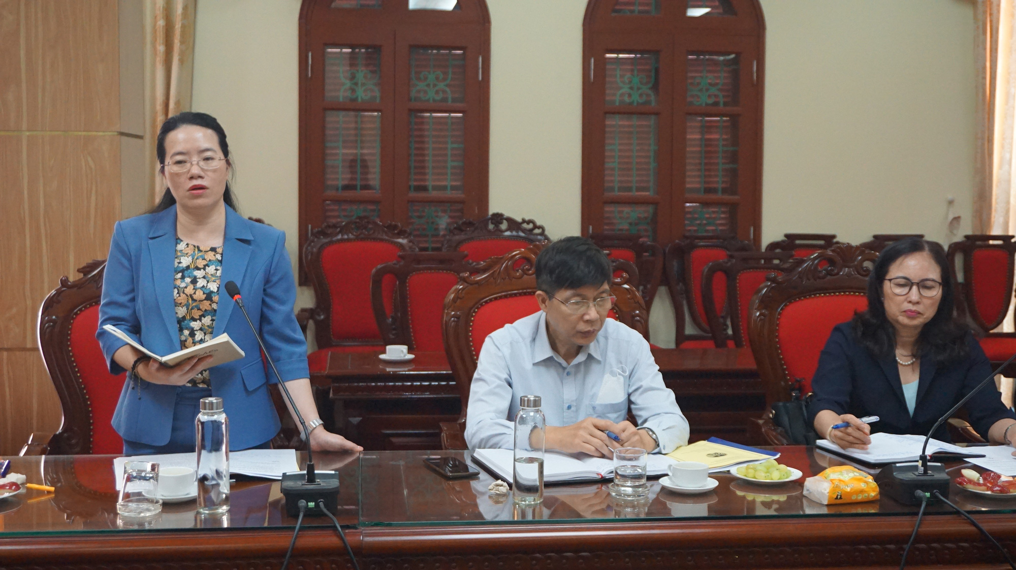 Hội Nông dân TP Hà Nội kiểm tra hoạt động Quỹ HTND tại huyện Thạch Thất - Ảnh 3.