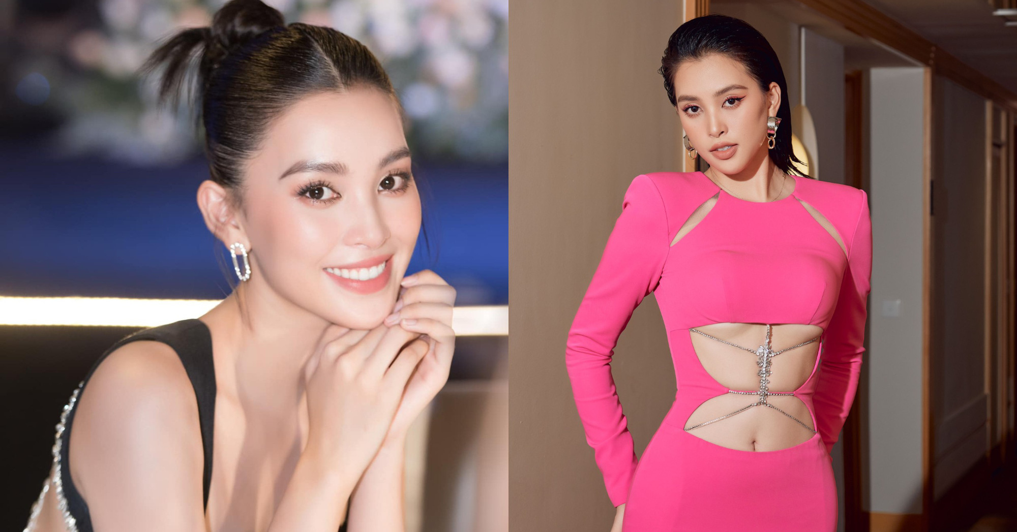 What did Miss Tran Tieu Vy say when receiving the “Face of the Year” award, being praised for “a once-in-a-thousand beauty”?