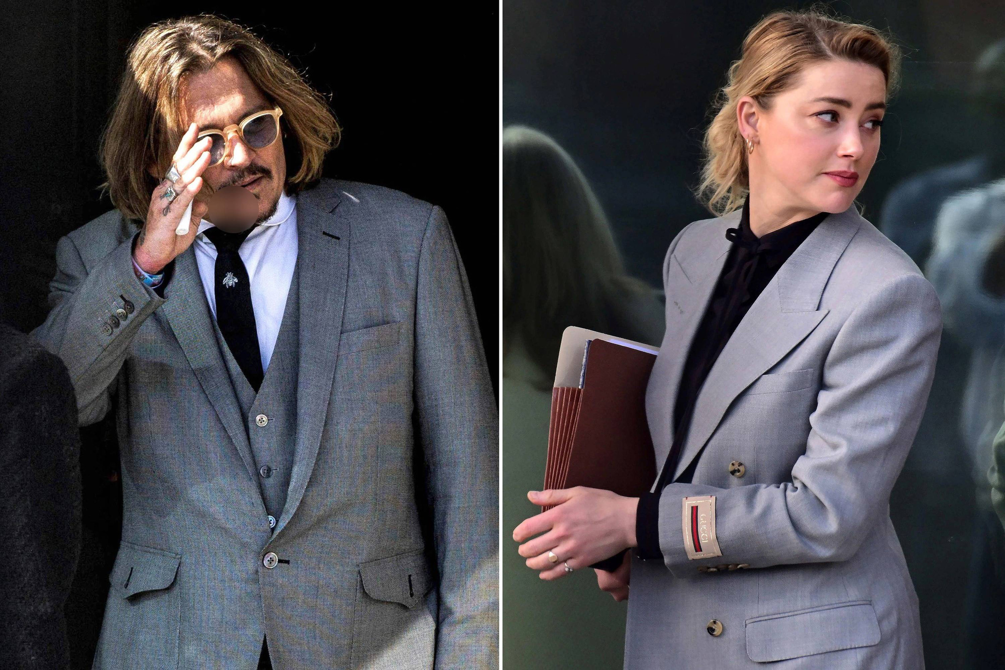 Tài tử Johnny Depp bị vợ cũ &quot;chơi đòn tâm lý&quot; khi ra tòa - Ảnh 1.