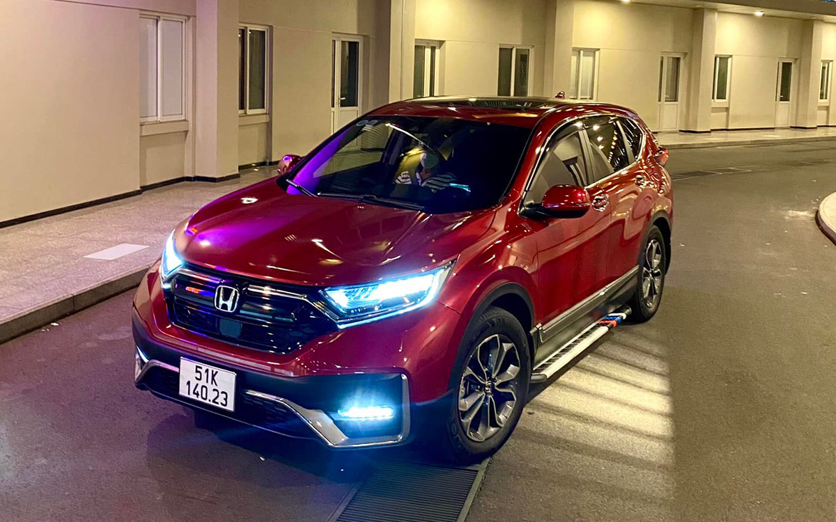 Honda CR-V 2022 running at 500km has been sold at a dizzying loss