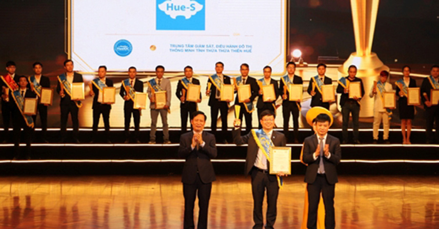 The shared digitization platform of Thua Thien Hue province won the Sao Khue award in 2022