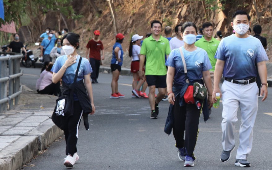 Bà Rịa - Vũng Tàu: Hơn 8.000 người tham gia Giải đi bộ leo núi Hải Đăng năm 2022  