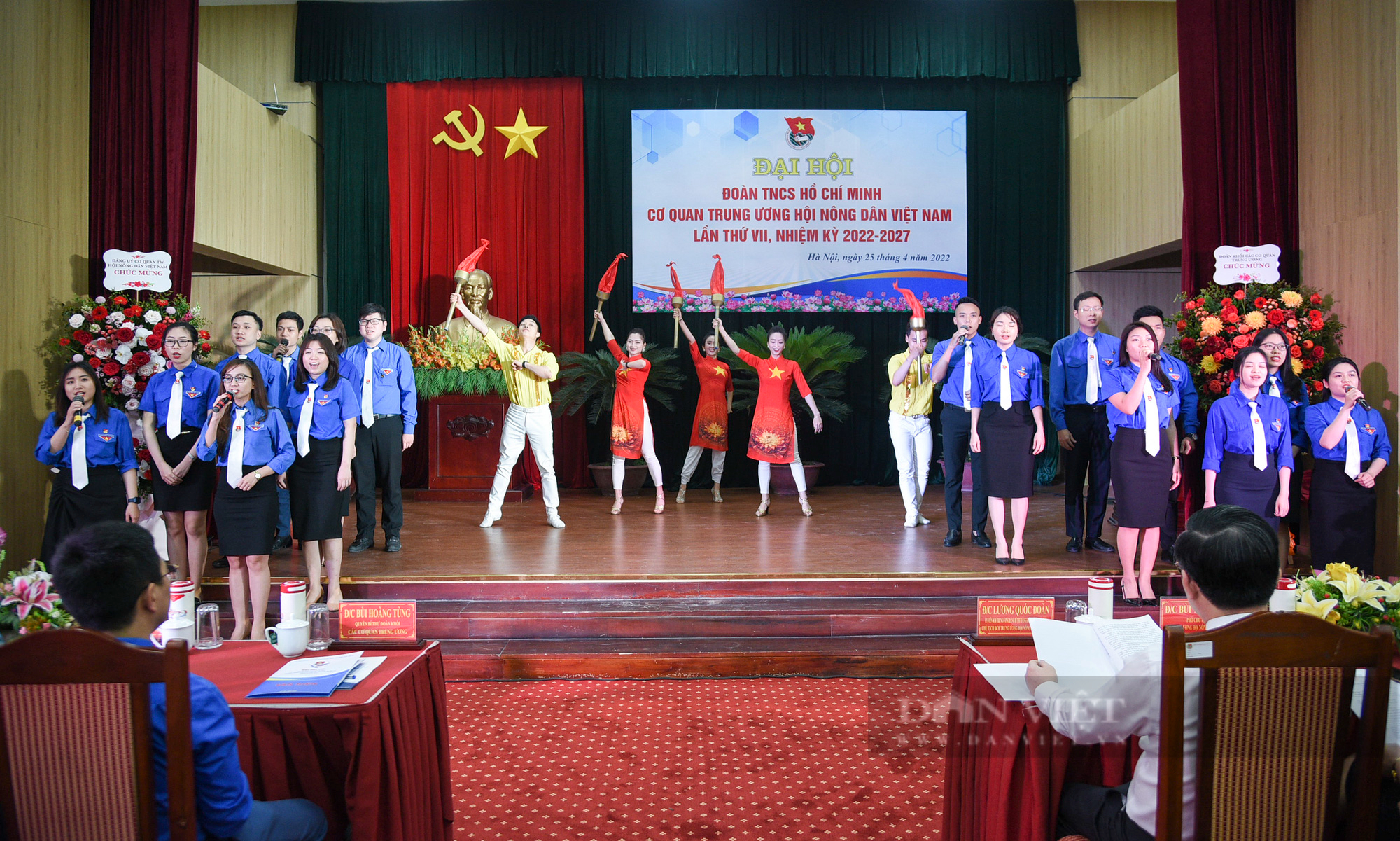 Tưng bừng Đại hội Đoàn TNCS Hồ Chí Minh Cơ quan TƯ Hội Nông dân Việt Nam lần thứ VII - Ảnh 3.
