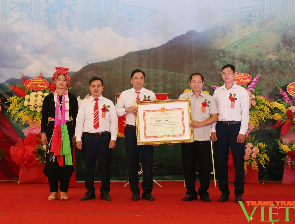 Lào Cai: Xuân Thượng đạt chuẩn nông thôn mới; động Tiên Cảnh được công nhận danh thắng cấp tỉnh - Ảnh 2.