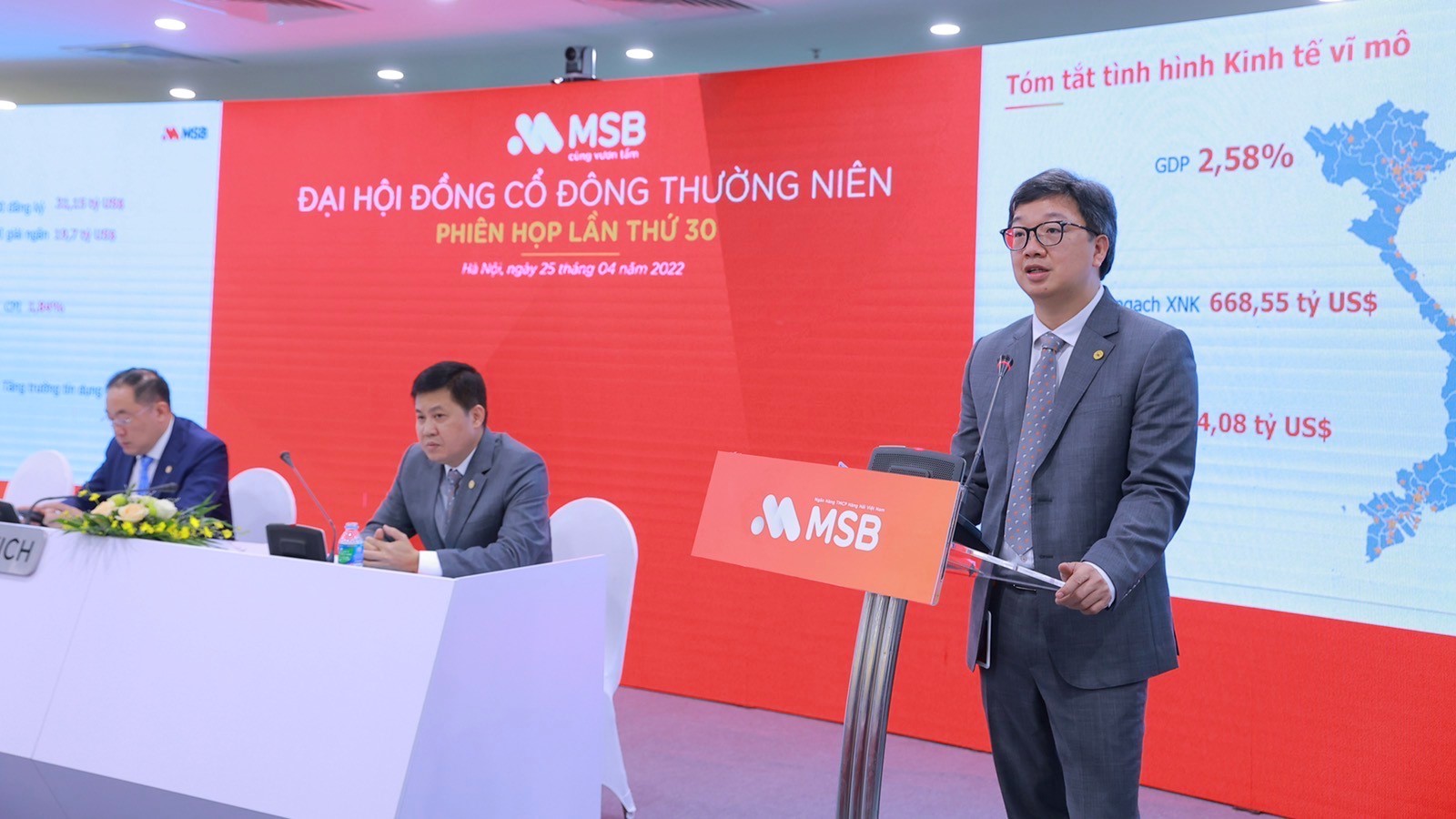 MSB đặt mục tiêu tăng trưởng lợi nhuận 34% năm 2022 - Ảnh 1.