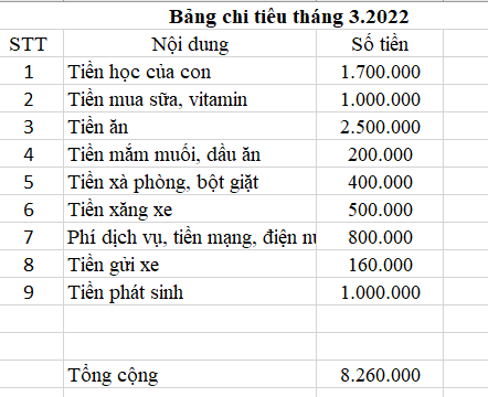 Bí kíp gia đình chi tiêu 8 triệu đồng/tháng ở Hà Nội - Ảnh 4.