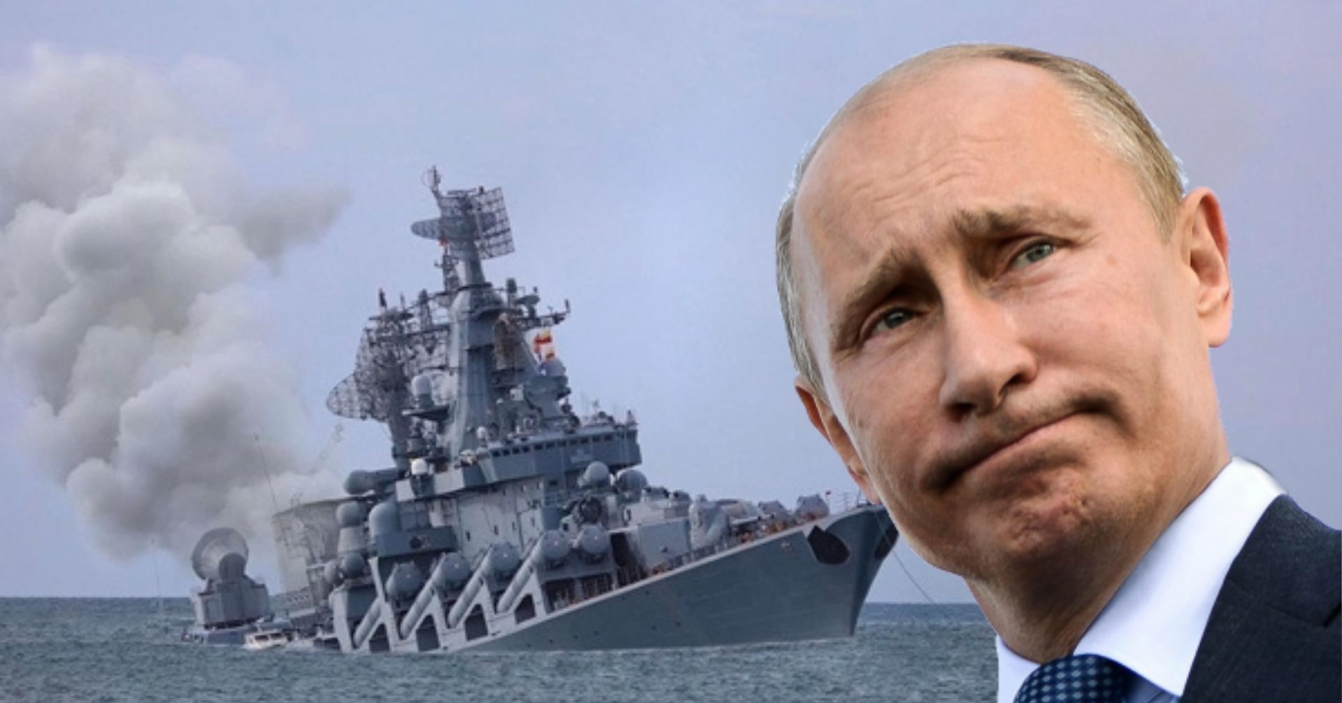 President Putin launched a “rescue mission” to protect the secrets of the Moscow flagship