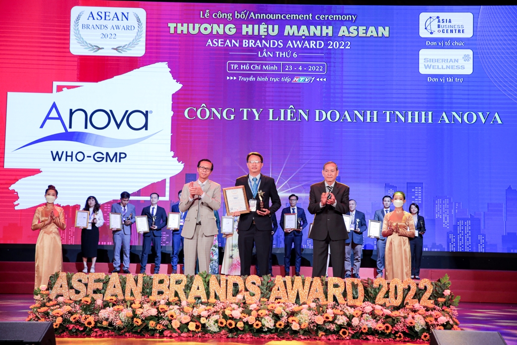 Anova Top 10 Thương Hiệu Mạnh ASEAN - ASEAN BRANDS AWARD 2022 - Ảnh 1.