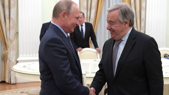 Tổng thư ký LHQ thăm Nga: Tổng thống Putin nói thẳng Kosovo là tiền lệ cho Ukraine  - Ảnh 1.