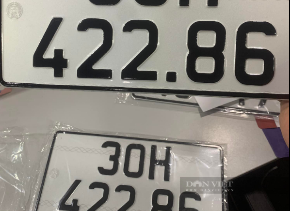 Auction of license plates 