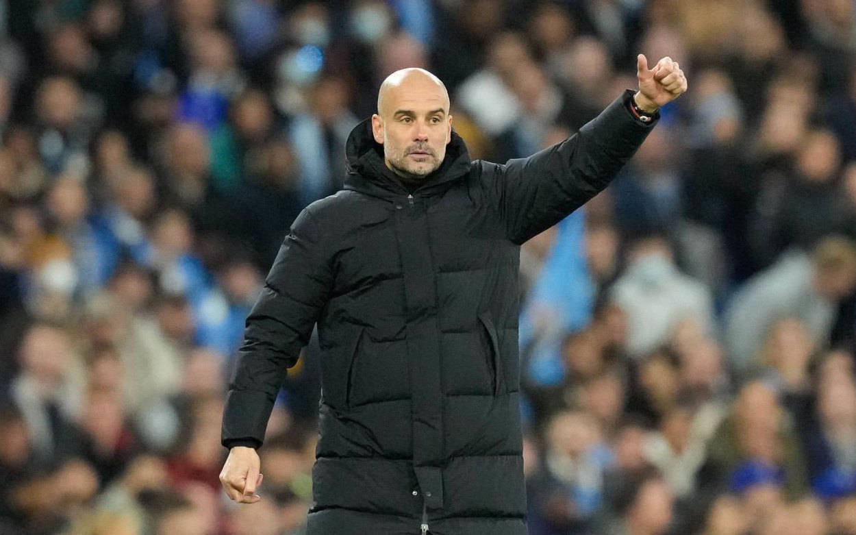 Man City won the first leg, coach Guardiola announced that he would eliminate Real