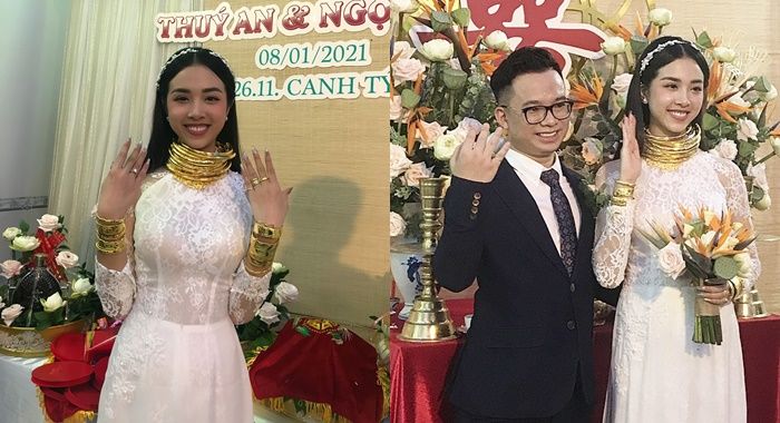Đám cưới “dát vàng”, “dát kim cương” của dàn sao Việt: Phương Trinh Jolie tiết lộ ngay mục đích sử dụng 88 cây vàng - Ảnh 5.