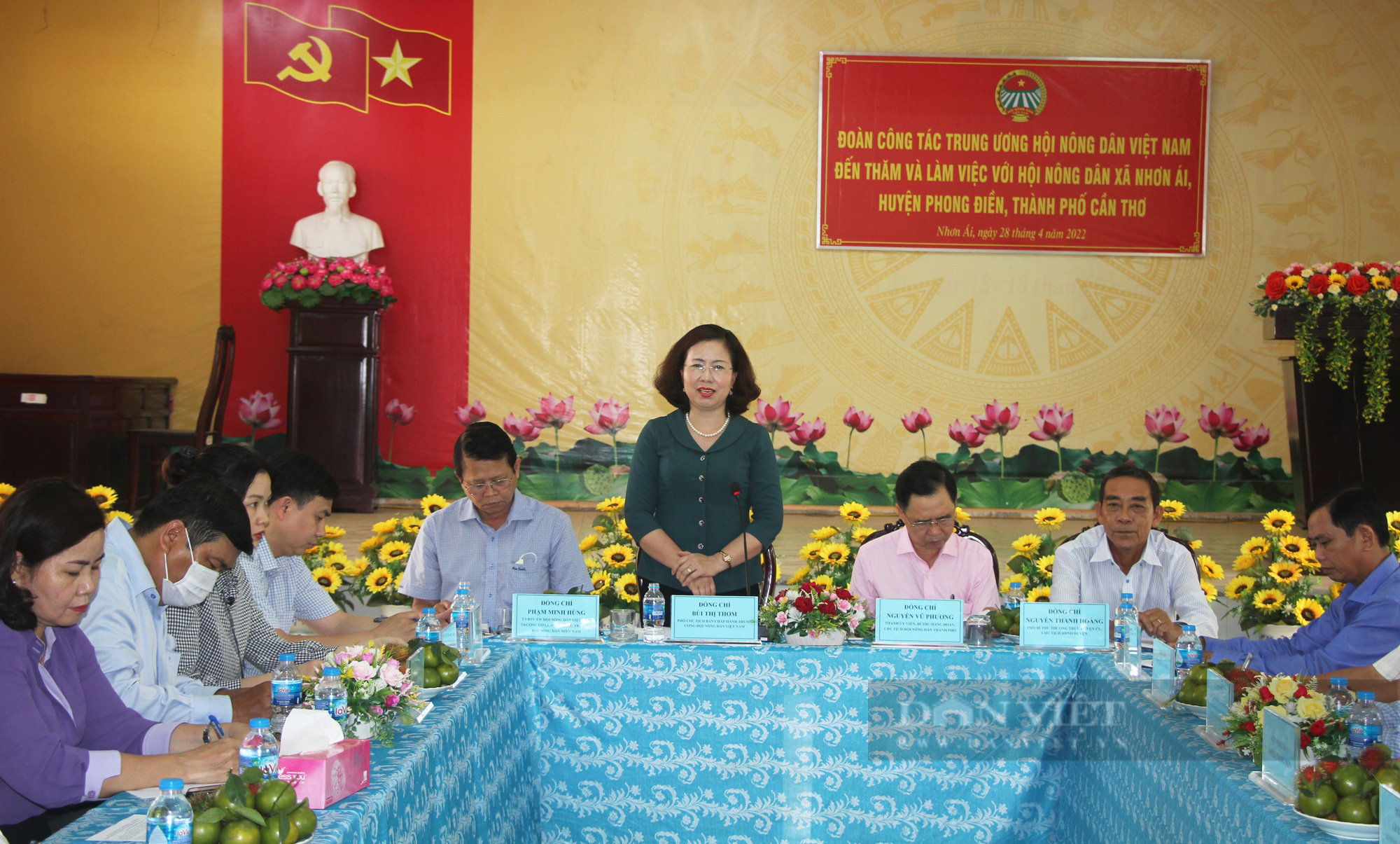 Phó Chủ tịch Hội NDVN Bùi Thị Thơm: Hội ND Cần Thơ giúp nông dân liên kết sản xuất, giảm chi phí đầu vào- Ảnh 5.