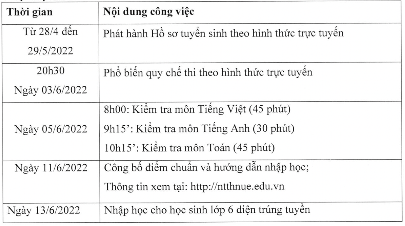 Thêm trường ở Hà Nội chính thức thông báo tuyển sinh lớp 6 và 10 năm 2022 - Ảnh 2.