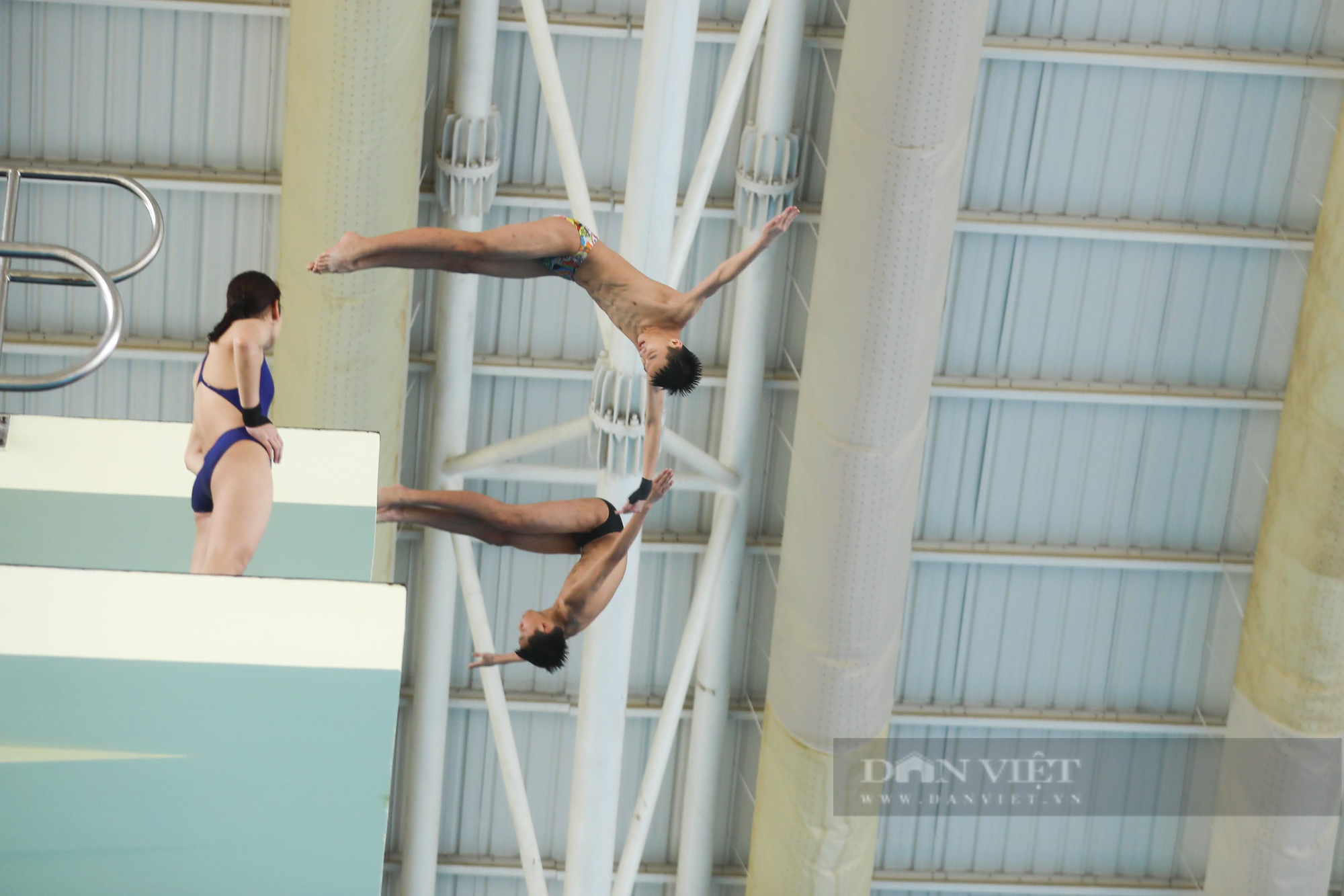 Watch with your own eyes the Vietnamese diving team practice to prepare for the 31st SEA Games - Photo 2.