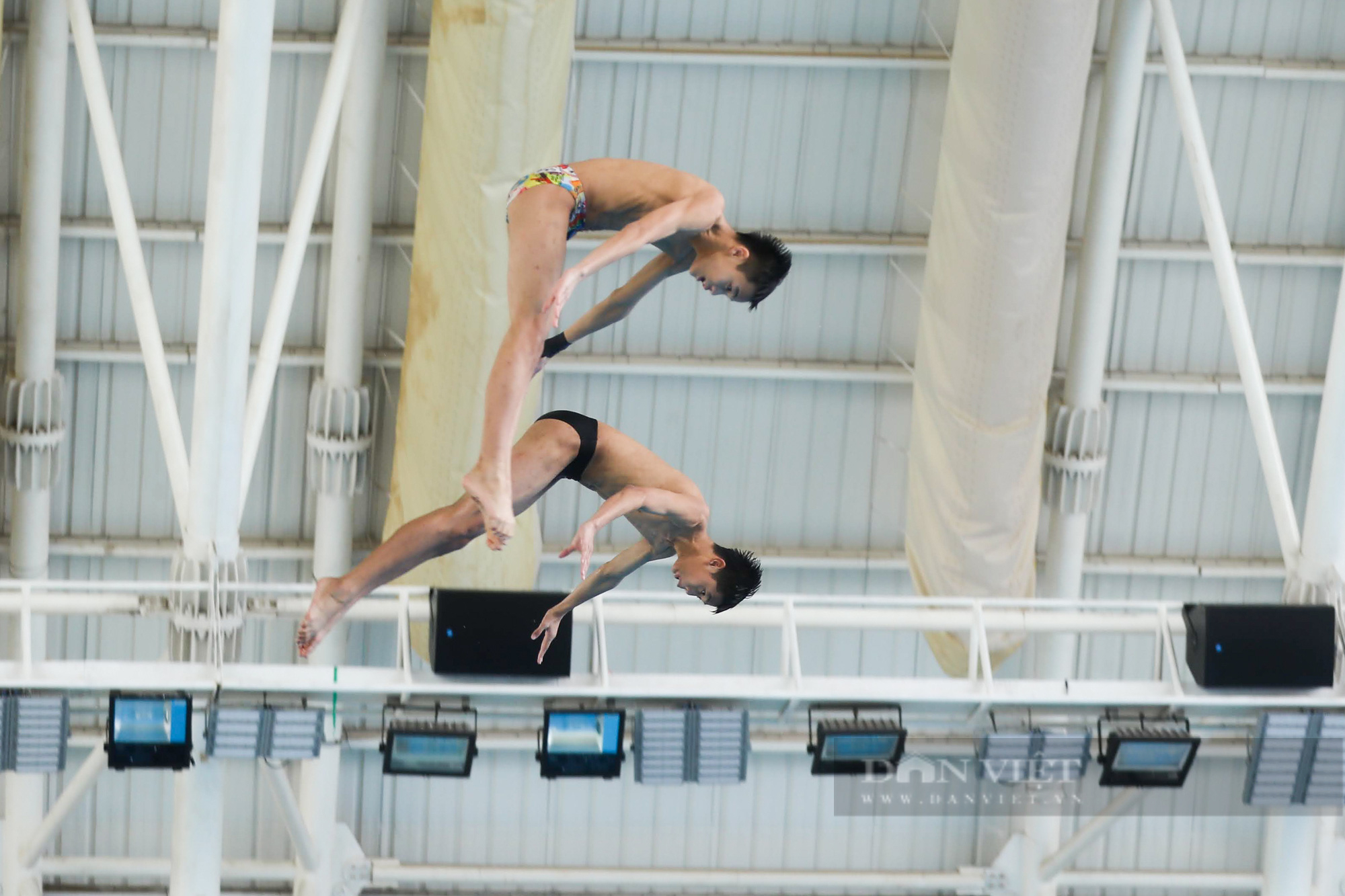 Watch with your own eyes the Vietnamese diving team practice to prepare for the 31st SEA Games - Photo 9.