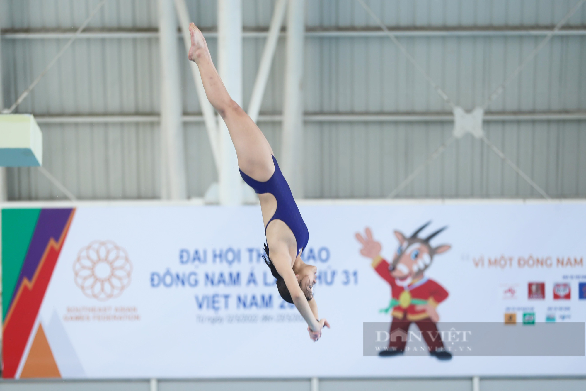 Watch with your own eyes the Vietnamese diving team practice to prepare for the 31st SEA Games - Photo 12.