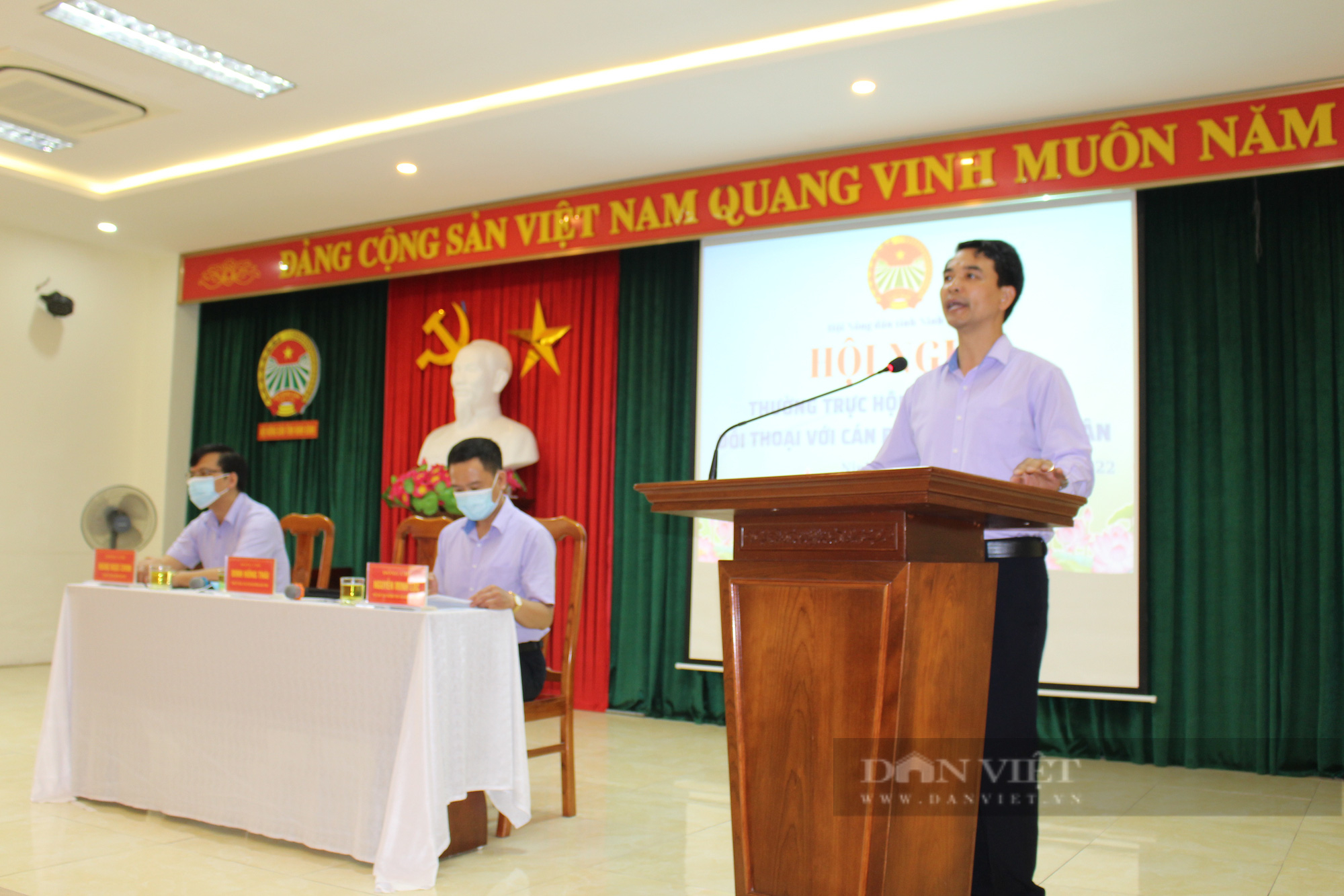 Thường trực Hội Nông dân tỉnh Ninh Bình đối thoại với cán bộ, hội viên nông dân năm 2022 - Ảnh 4.