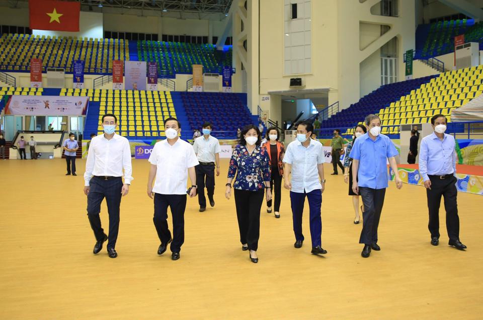 Hà Nội: Đảm bảo tuyệt đối an toàn tại các địa điểm thi đấu SEA Games 31 - Ảnh 2.