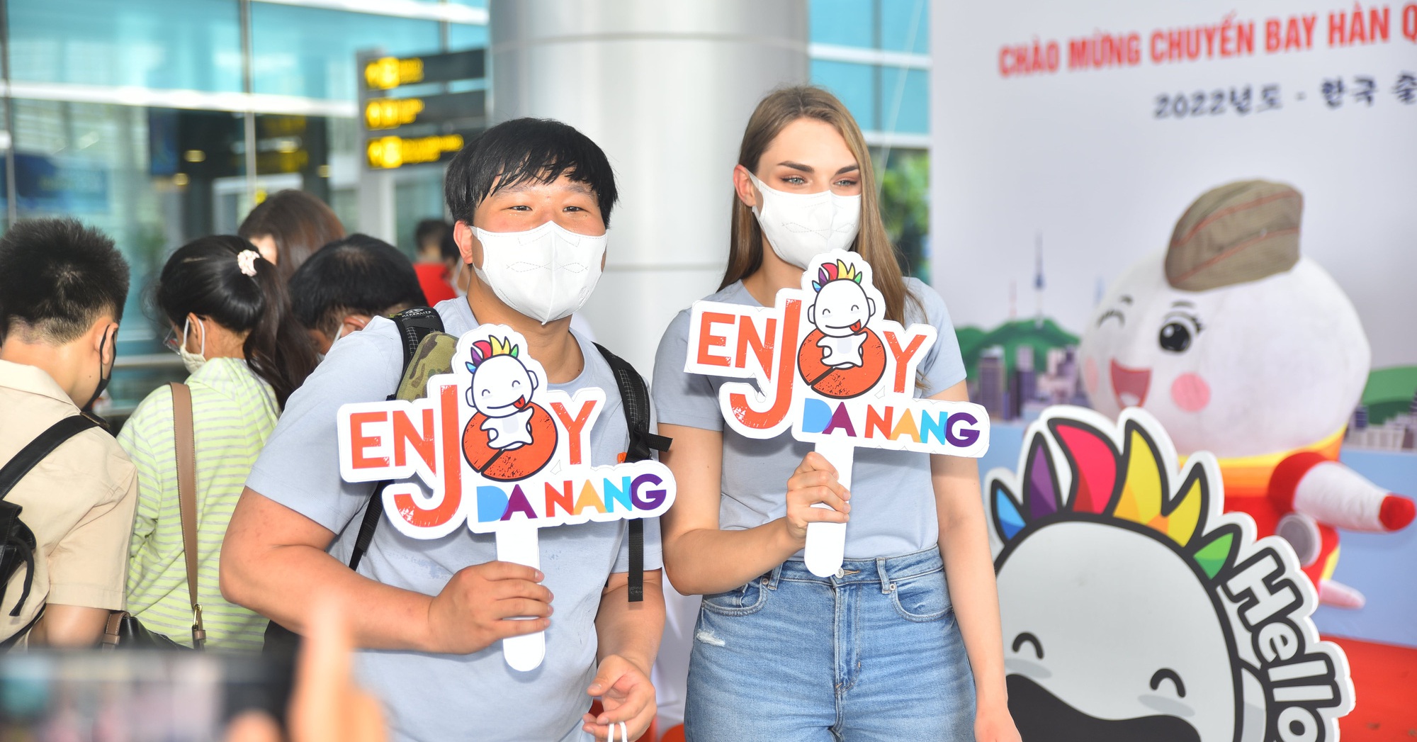 Da Nang officially resumes flights to the Korean market, welcoming international guests on the occasion of April 30