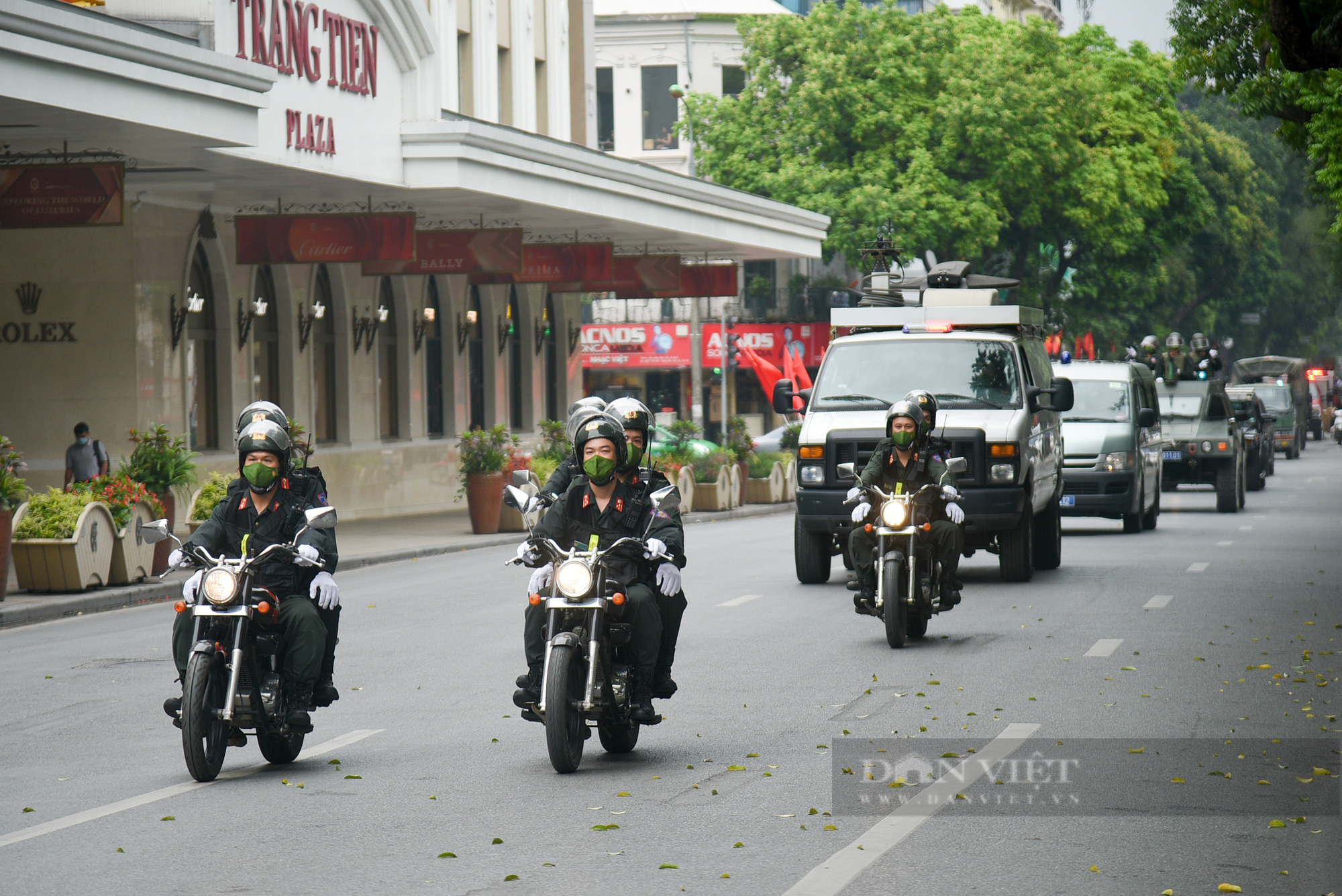 Hanoi Municipal Police marched out to ensure total security at Sea Games 31 - Photo 7.