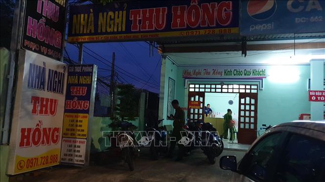 Điều tra vụ người phụ nữ tử vong tại nhà nghỉ, nghi do bị sát hại - Ảnh 1.