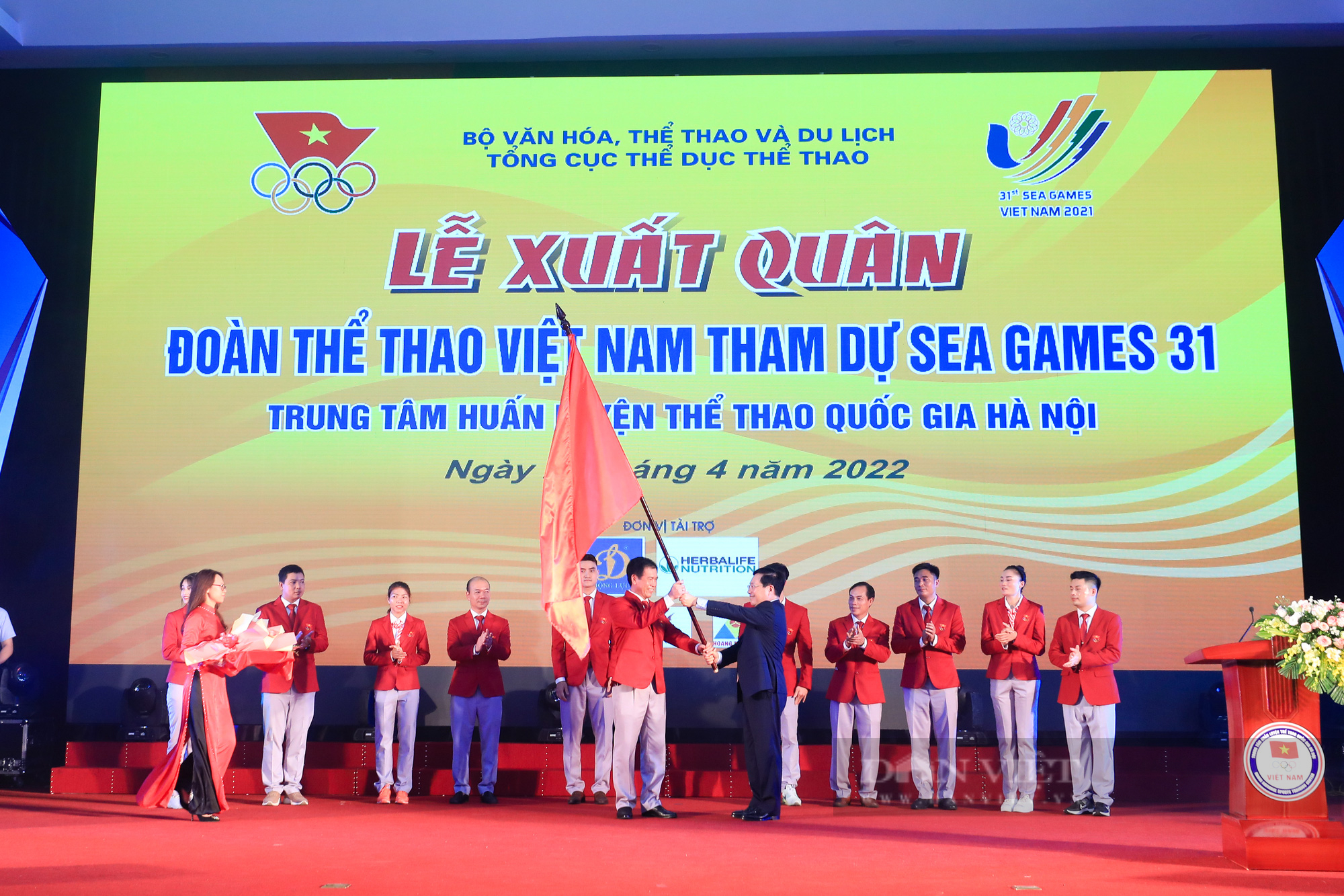 Đoàn thể thao Việt Nam mục tiêu mang 140 huy chương vàng trong lễ xuất quân tham dự SEA Games 31 - Ảnh 11.