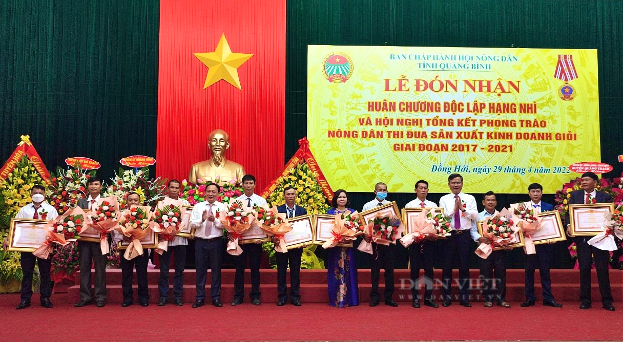 Hội Nông dân Quảng Bình đón nhận Huân chương Độc lập hạng Nhì - Ảnh 4.