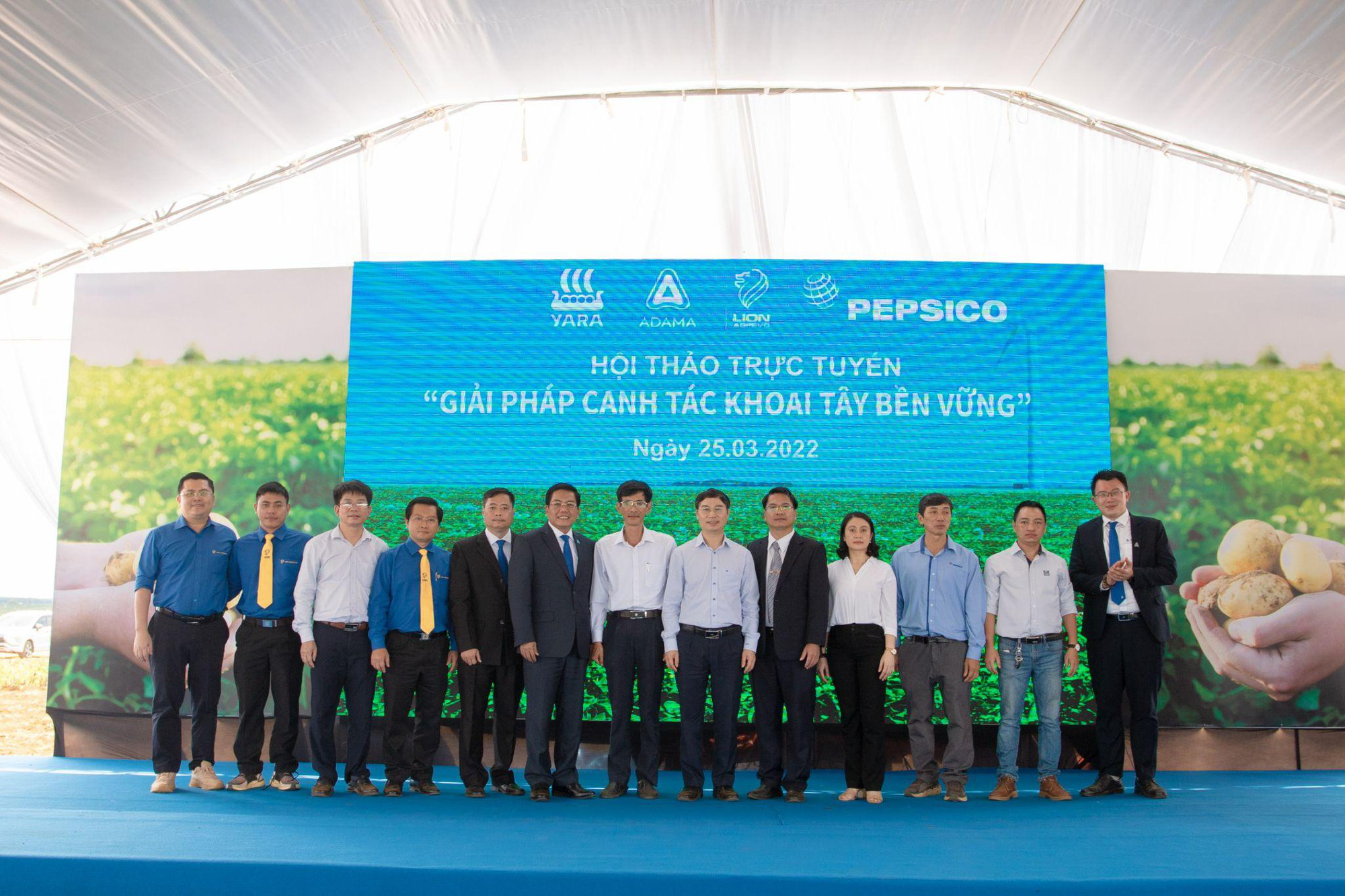 PepsiCo Việt Nam đồng hành cùng nông dân Tây Nguyên phát triển giải pháp canh tác khoai tây bền vững - Ảnh 1.
