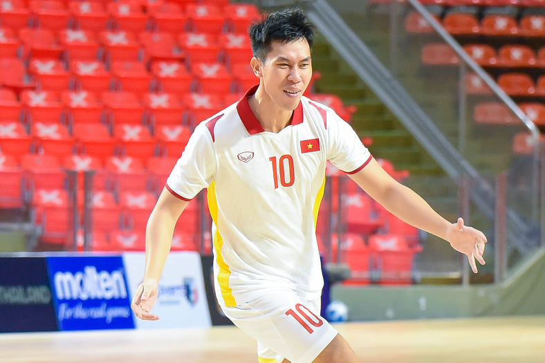 Thắng đậm Đông Timor, ĐT futsal Việt Nam lên đầu bảng - Ảnh 1.