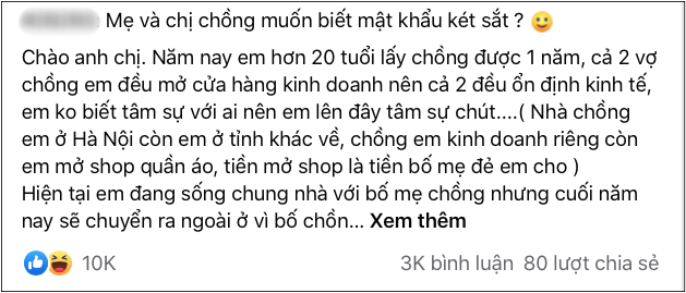 Mẹ chồng đề nghị để &quot;ké&quot; tiền vào két sắt của con dâu và cái kết... lạ - Ảnh 1.