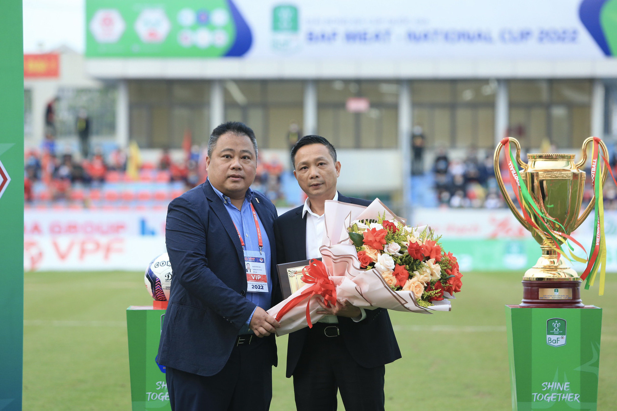 Cúp Quốc gia - BaF Meat 2022: Quảng Nam nhận 2 thẻ đỏ &quot;lạ&quot; sau trận thắng B.Bình Dương - Ảnh 1.