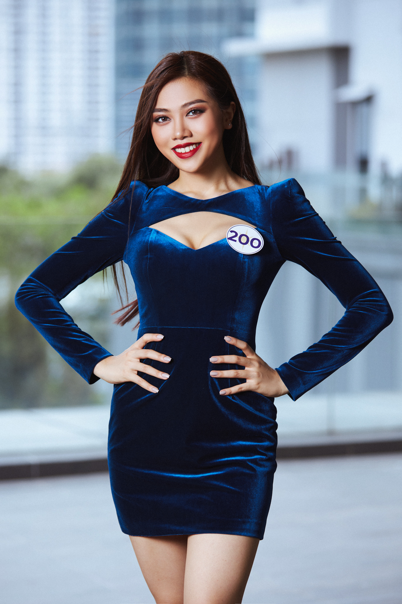 &quot;Hoa khôi Ngoại Thương 90kg&quot;, nữ BTV lọt Top 70 Hoa hậu Hoàn vũ Việt Nam 2022 gây chú ý - Ảnh 4.