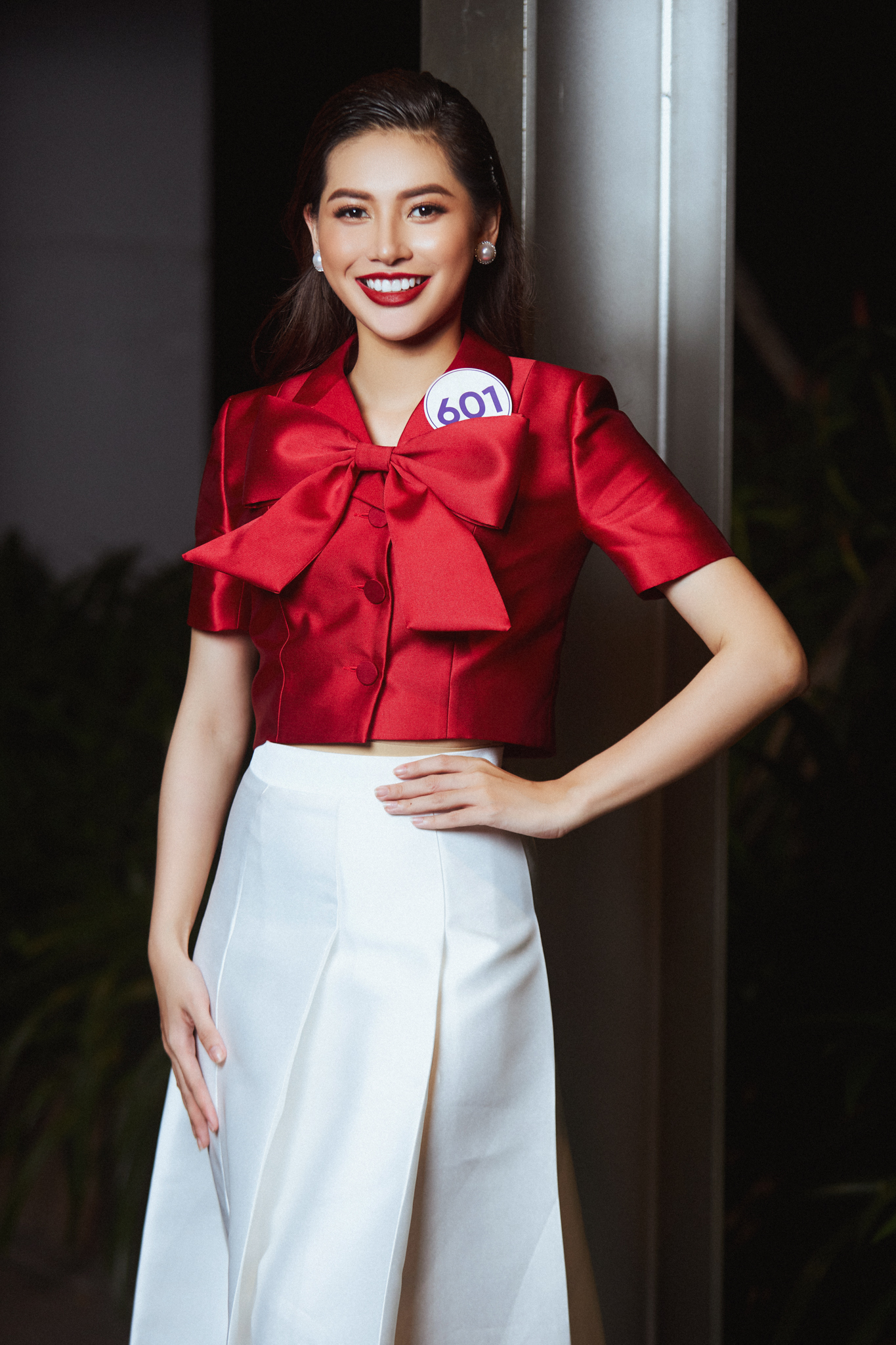 &quot;Hoa khôi Ngoại Thương 90kg&quot;, nữ BTV lọt Top 70 Hoa hậu Hoàn vũ Việt Nam 2022 gây chú ý - Ảnh 3.
