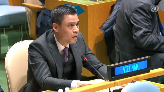 Toàn văn phát biểu của Đại sứ Việt Nam Đặng Hoàng Giang tại phiên họp khẩn cấp của LHQ về Ukraine - Ảnh 1.