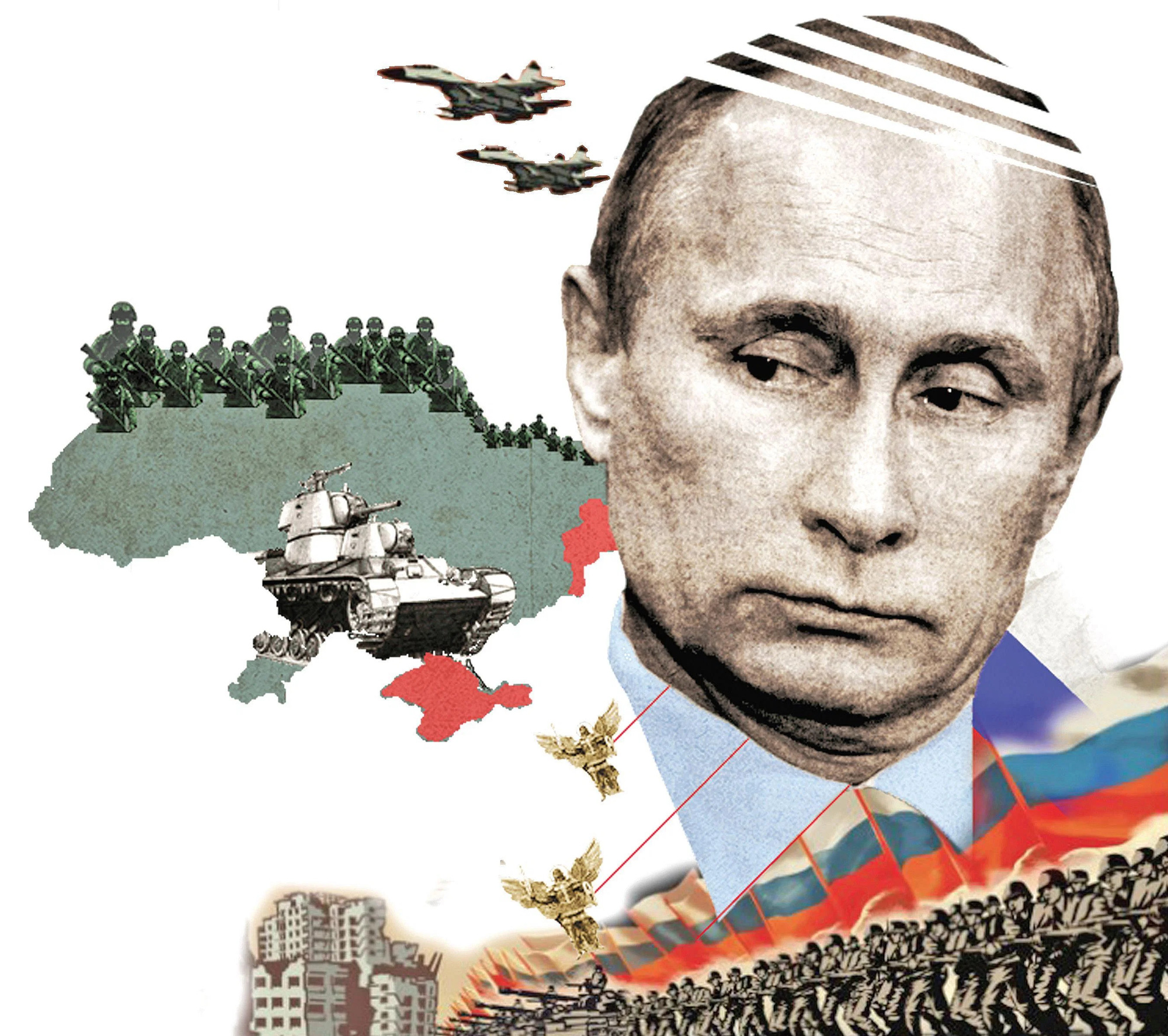 Các biện pháp trừng phạt đối với Nga giống như 'vũ khí hủy diệt hàng loạt về kinh tế'. Ảnh: @AFP.